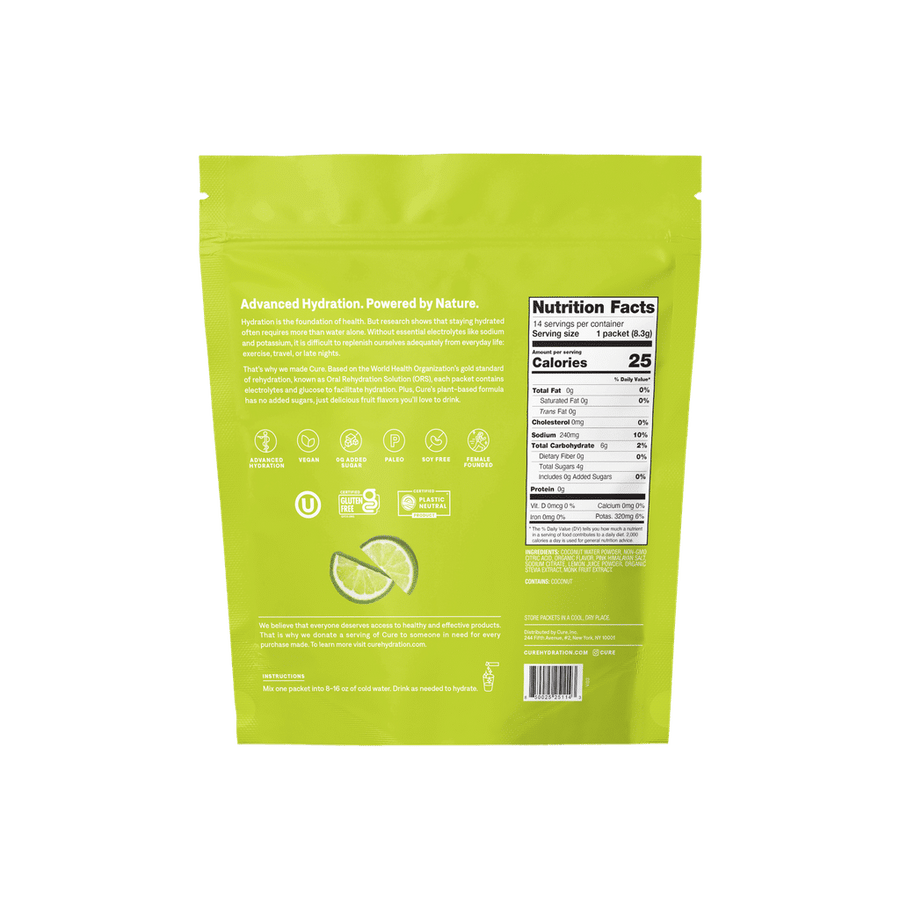 Lime Hydrating Drink Mix (14 Servings)