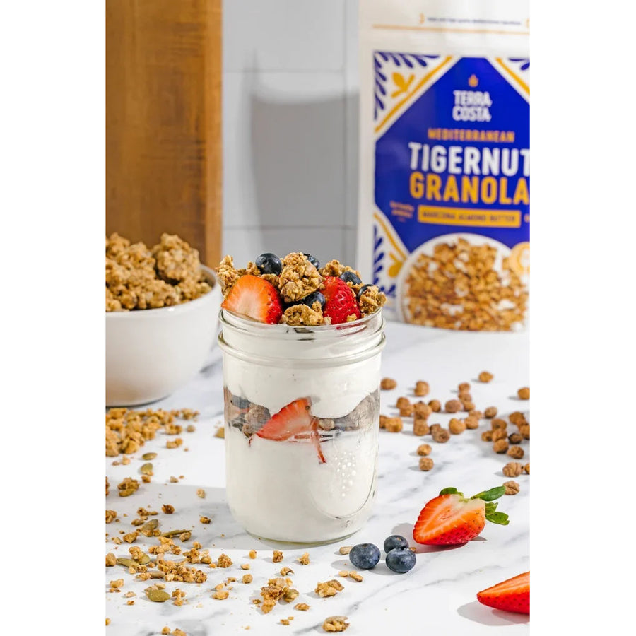 Grain-Free Tigernut Granola with Marcona Almond Butter