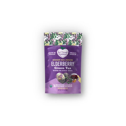 Elderberry Green Tea (16Ct)