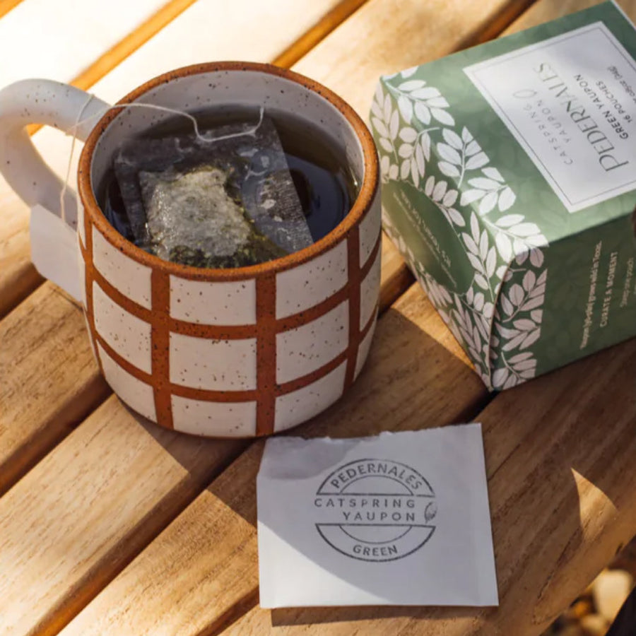 Pedernales Green Yaupon Tea (16 Tea Bags)