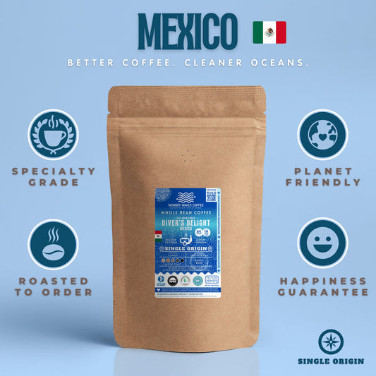 Mexico Single Origin | Whole Bean Coffee 〰 Diver's Delight