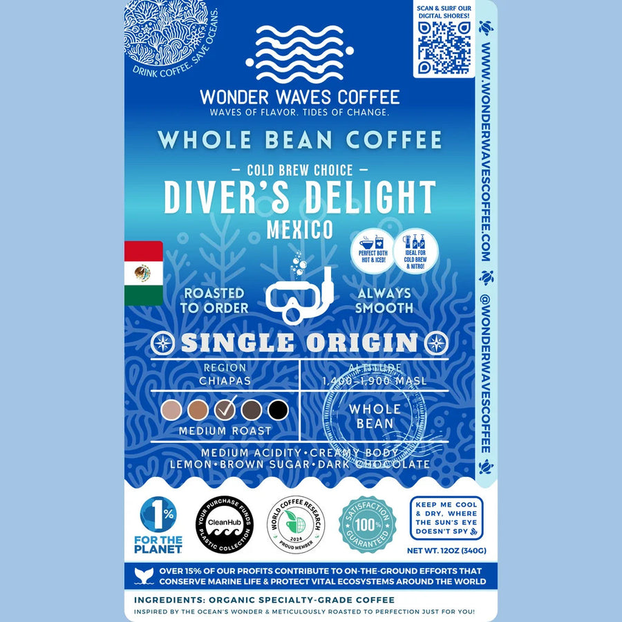 Mexico Single Origin | Whole Bean Coffee 〰 Diver's Delight