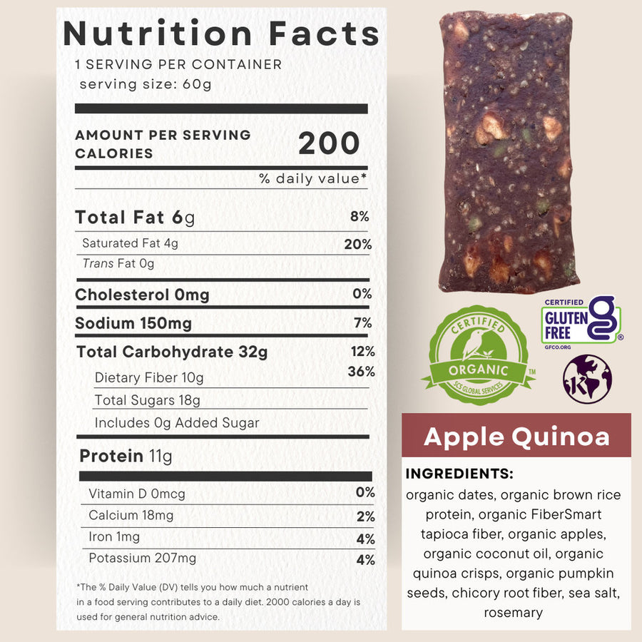 Consider This Apple Quinoa Protein Bar (8-pack)