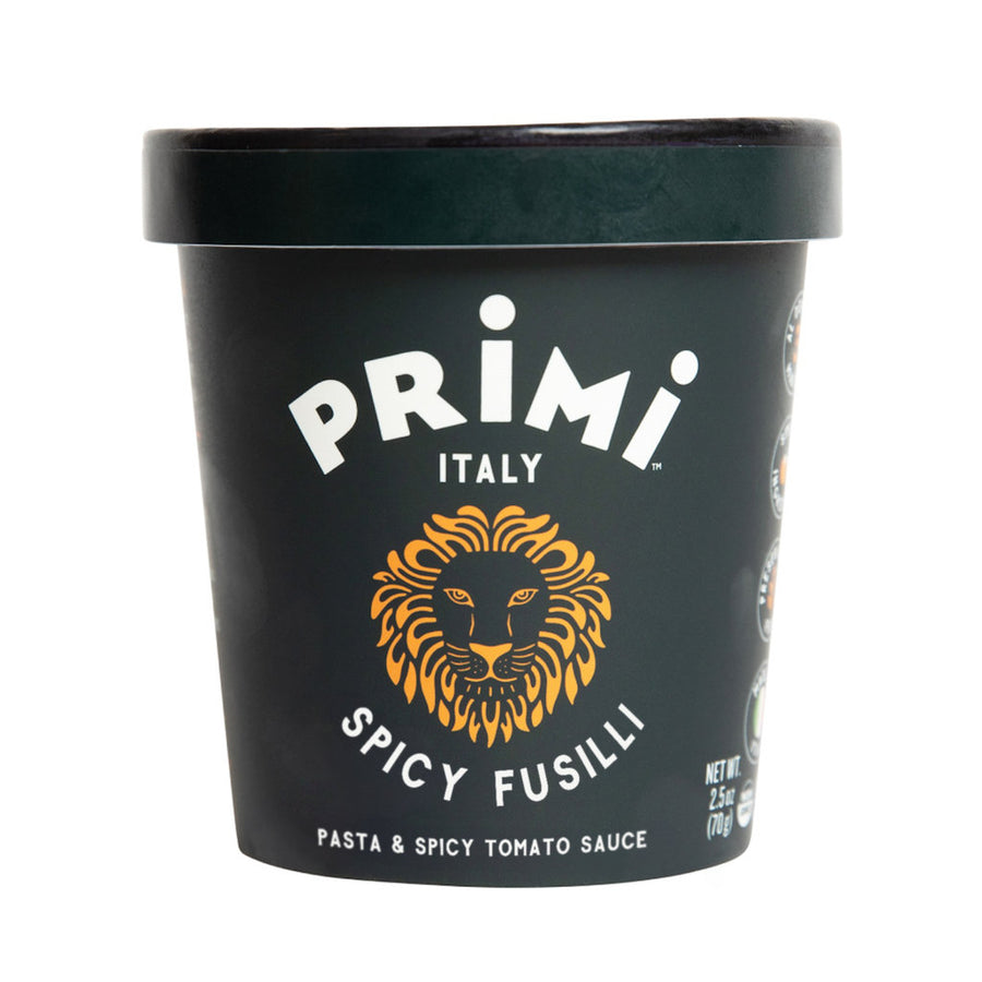 Primi Rapid-Cook Pasta Cups - Spicy Marinara Sauce (12-pack)
