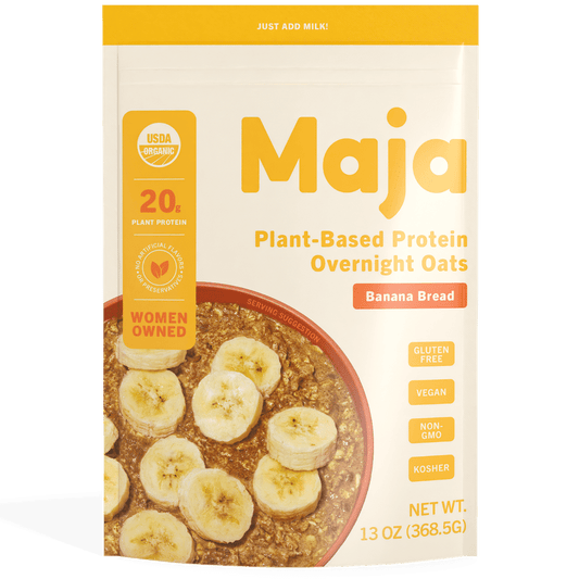Banana Bread Plant Protein Oats (8-Pack)