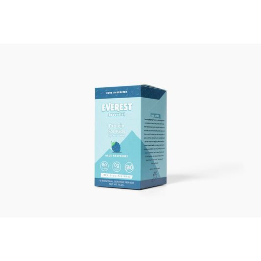 Everest Blue Raspberry Protein for Kids (10ct Box)