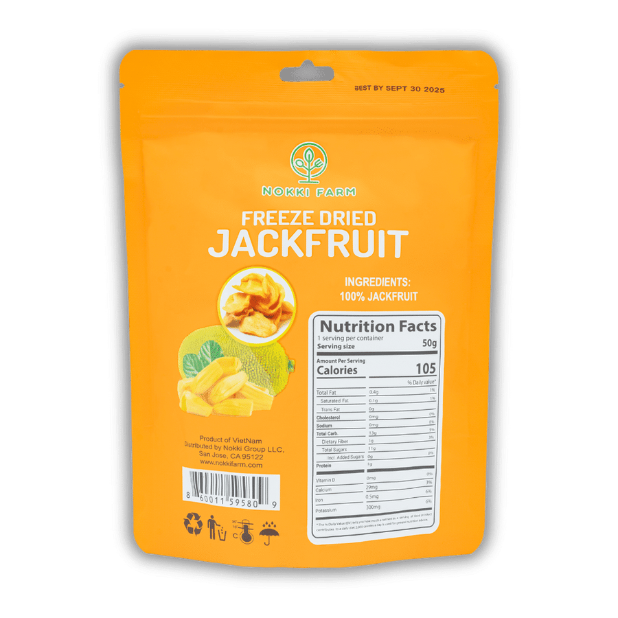 Freeze Dried Jackfruit (Pack)