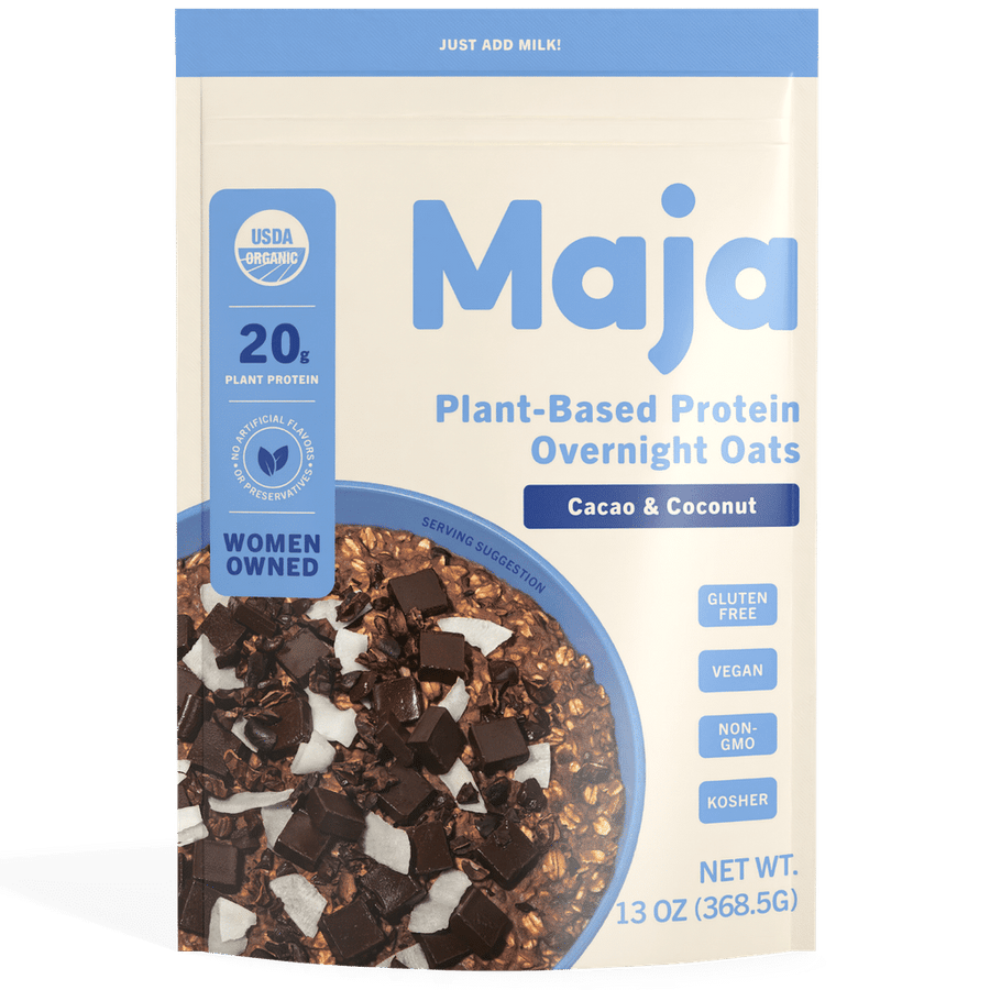 Cacao & Coconut Plant Protein Oats (8-Pack)