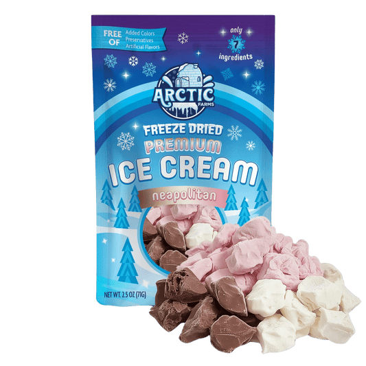 Neapolitan Premium Freeze Dried Ice Cream (Large Pack)