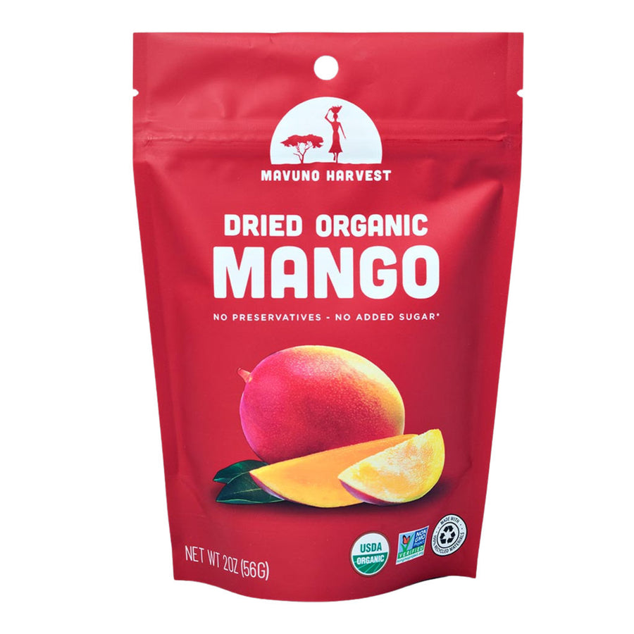 Mavuno Harvest Organic Dried Mango (6-Pack)