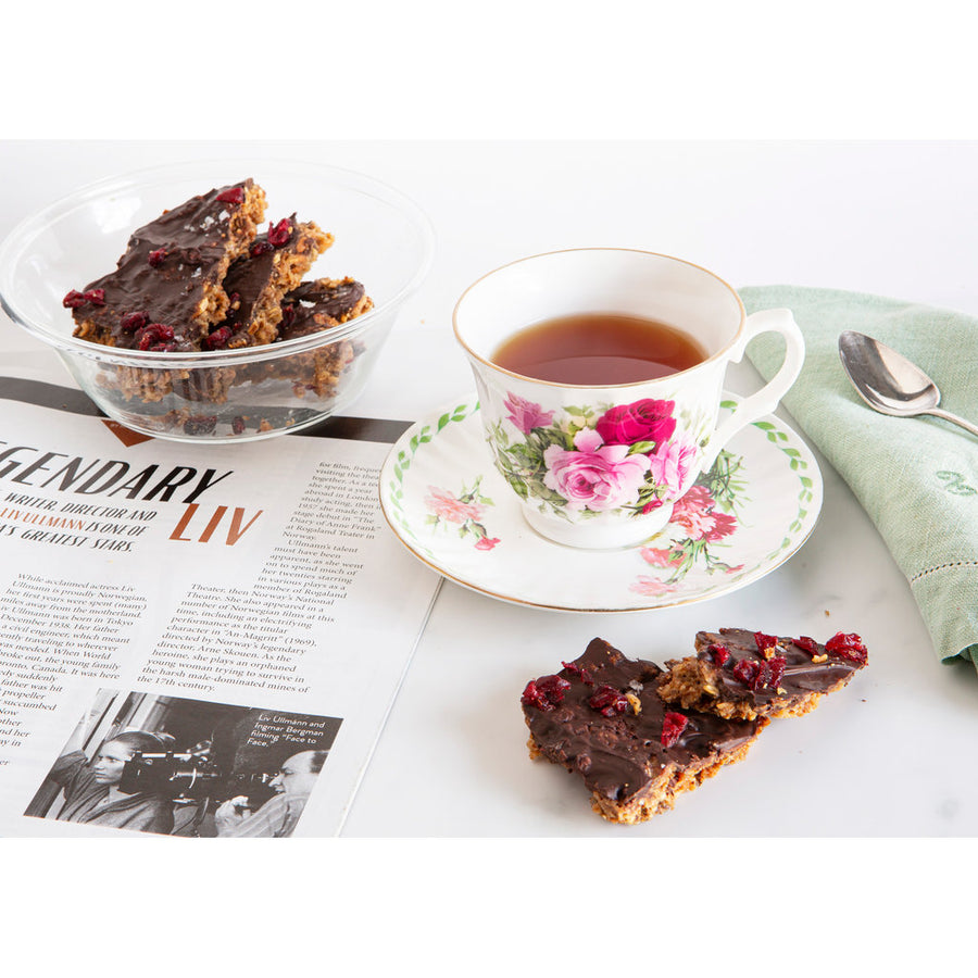 KnekkeGodis : Cranberry Chocolate Crispbread Toffee (1-pack)