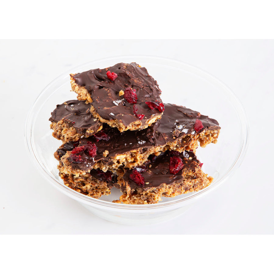 KnekkeGodis : Cranberry Chocolate Crispbread Toffee (1-pack)