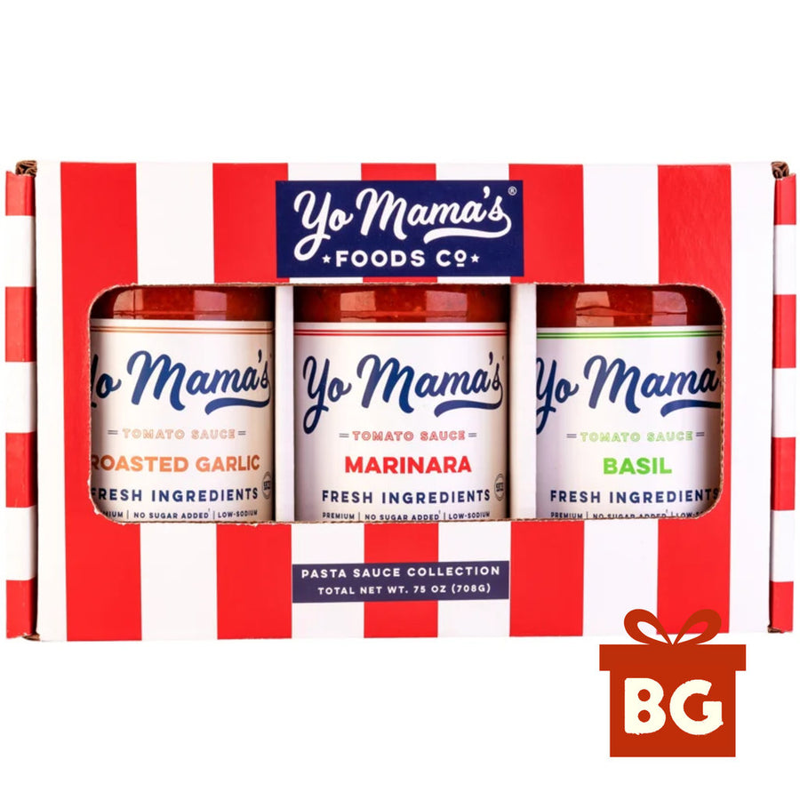 Yo Mama's Classic Pasta Sauce Gift Set (3-Pack)