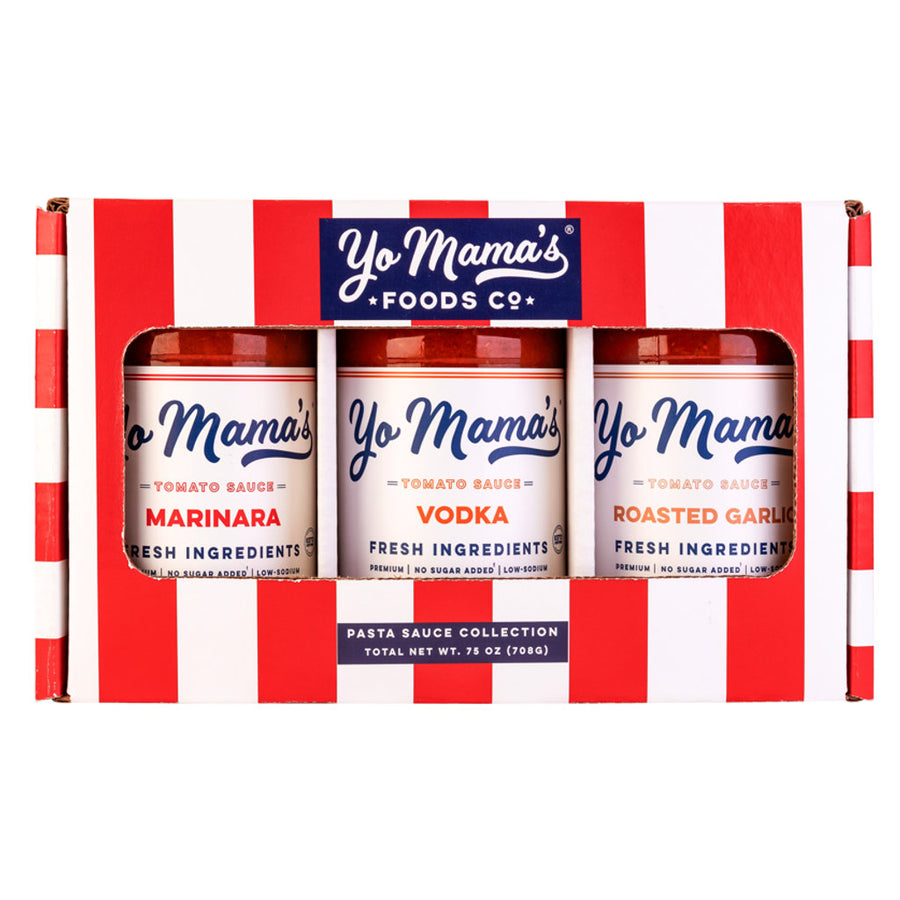 Yo Mama's Saucy Pasta Sauce Gift Set (3-Pack)