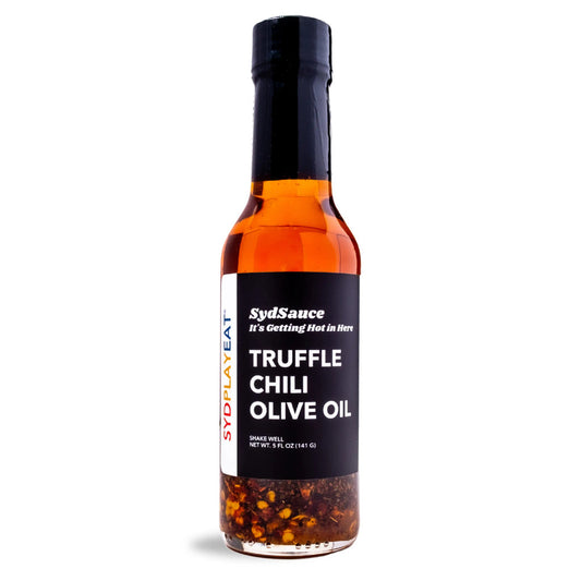 Black Truffle Hot Sauce Chili Crisp Oil - SydSauce