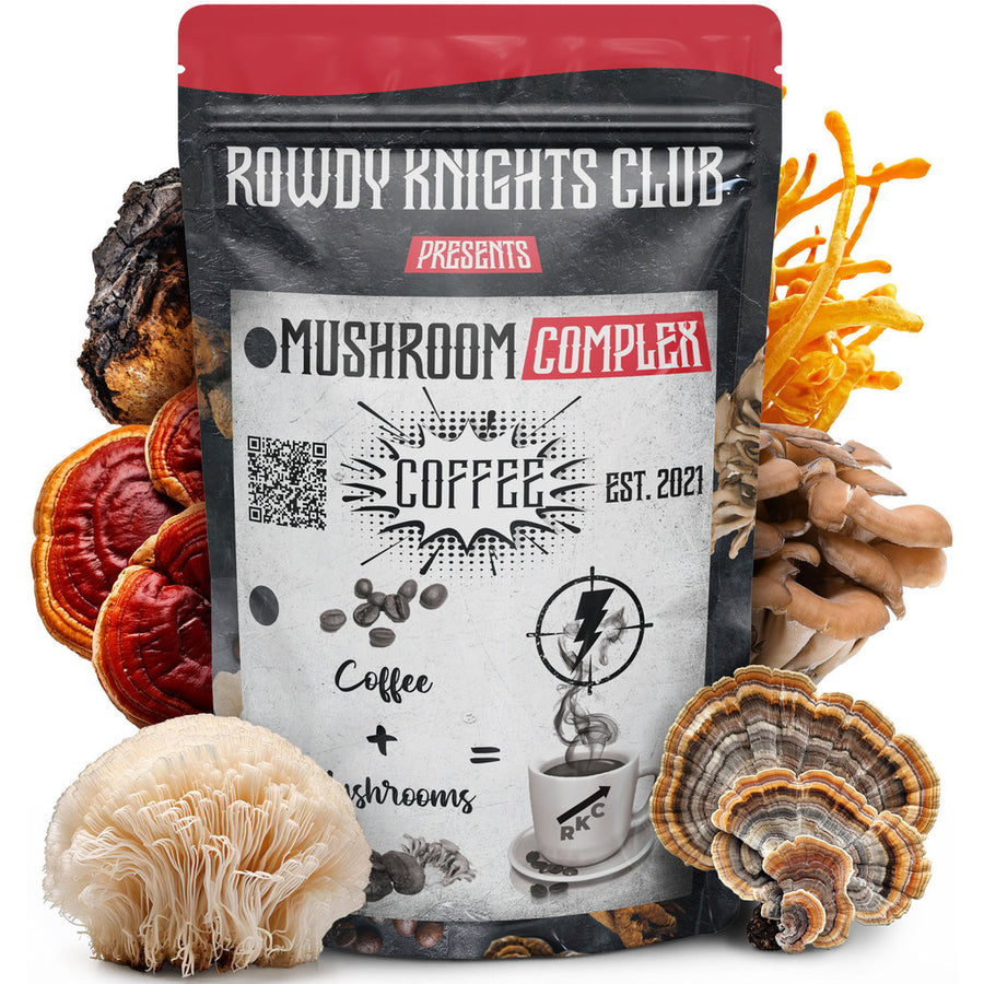 Rowdy Mushroom Coffee - Organic Coffee + 6 Mushroom Blend