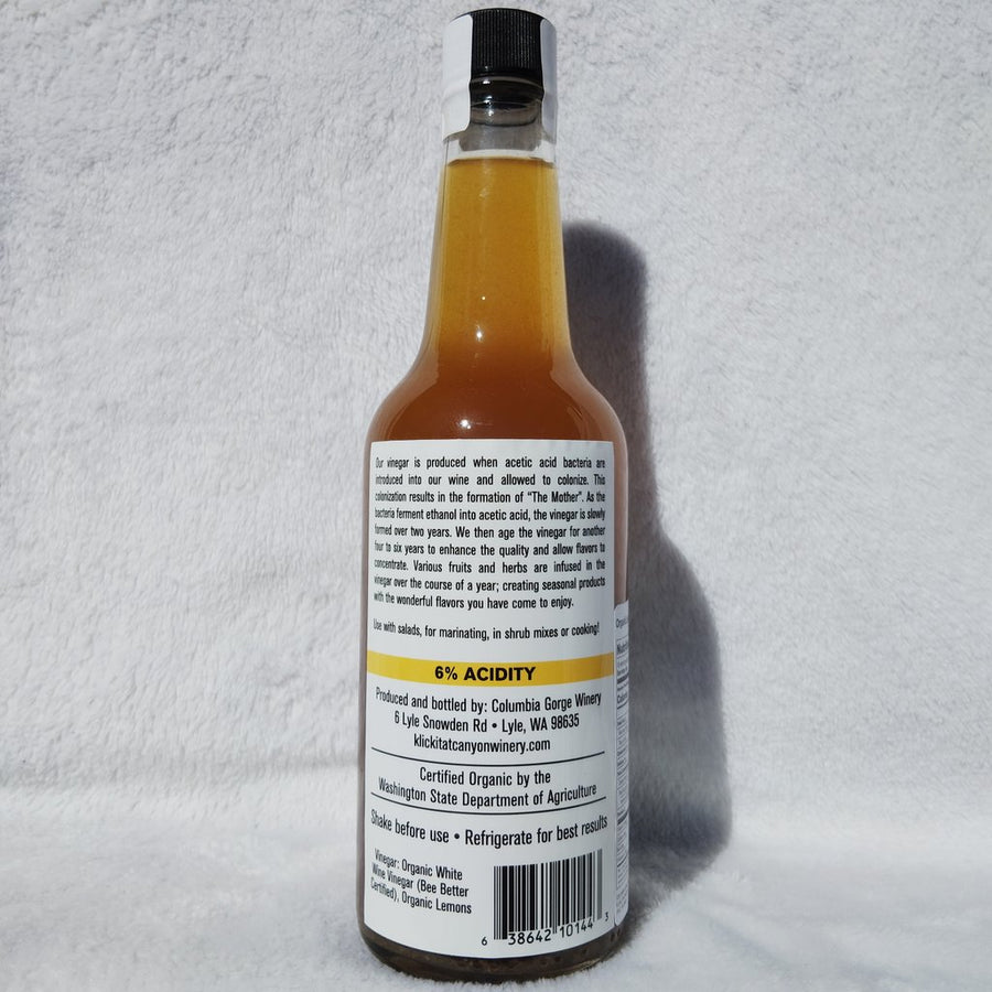 Organic Lemon Vinegar (Pack)