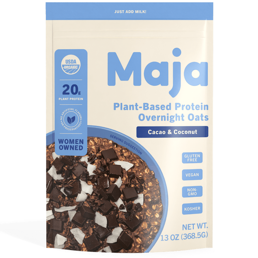 Cacao & Coconut Plant Protein Oats (Multi-Serve Big Pouch)