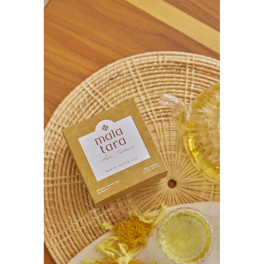 Organic Water Lilly Whole Flower Tea Box (Caffeine-Free)