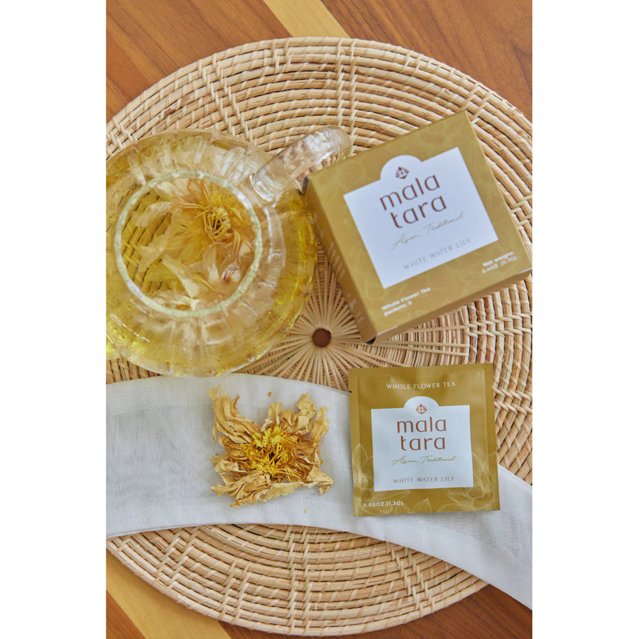 Organic Water Lilly Whole Flower Tea Box (Caffeine-Free)