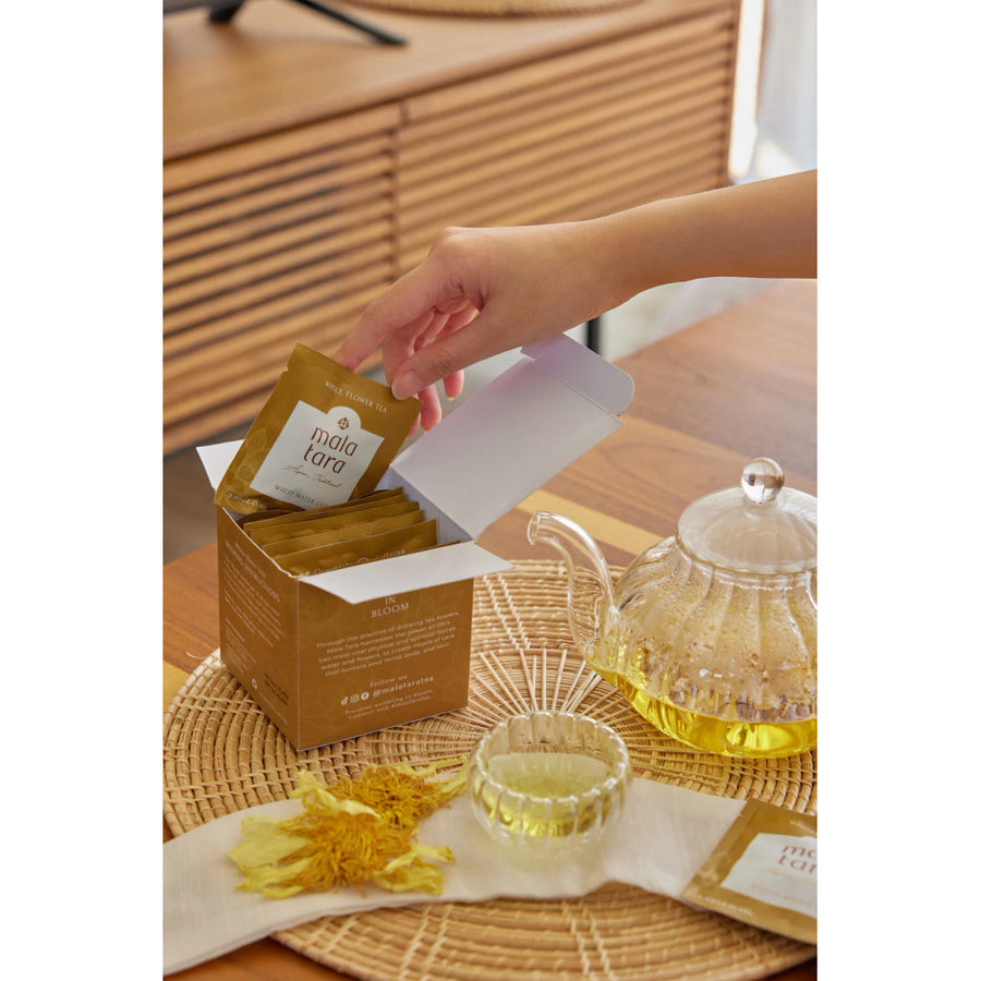 Organic Water Lilly Whole Flower Tea Box (Caffeine-Free)