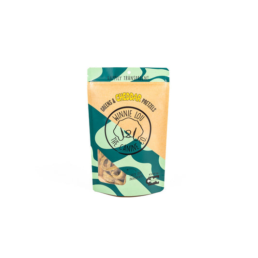 Dog - Greens & Cheddar Pretzel Treats
