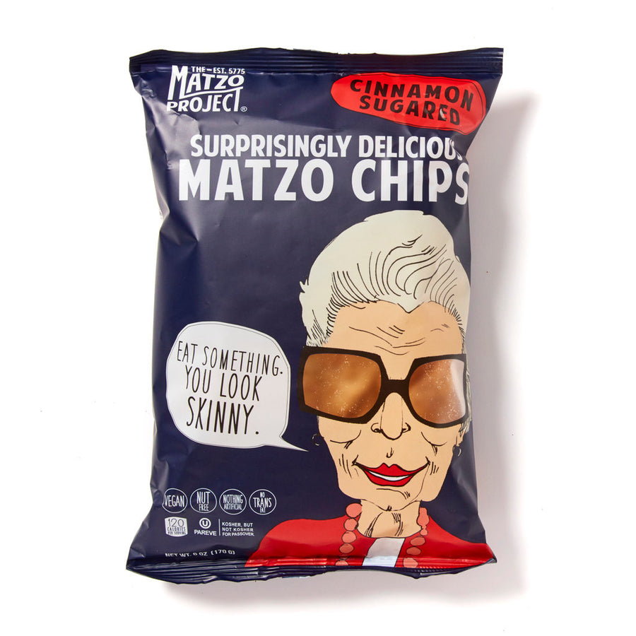 Large Bag of Cinnamon Sugared Matzo Chips (12-pack)