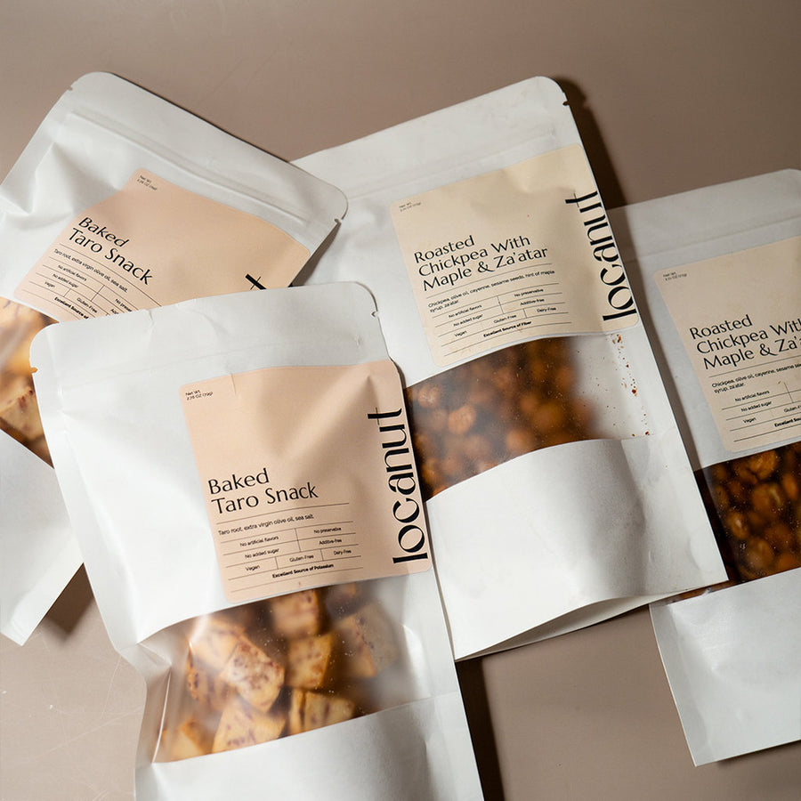 Taro & Chickpea Snack (Pack of 4)
