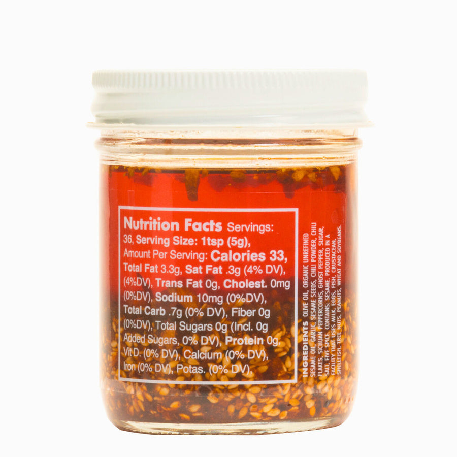 Ruby Crunch - Spicy Olive Oil Chili Crisp (Pack)