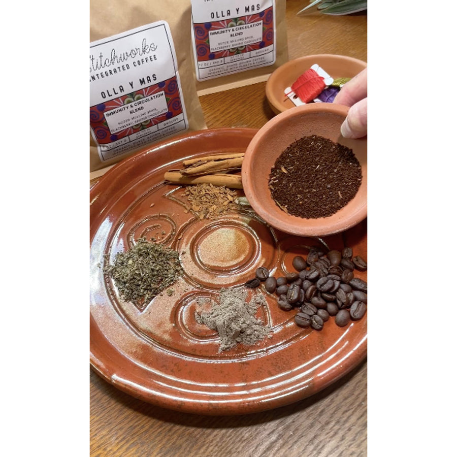 Olla y Mas Coffee ~ Immunity & Circulation Blend - 12oz.