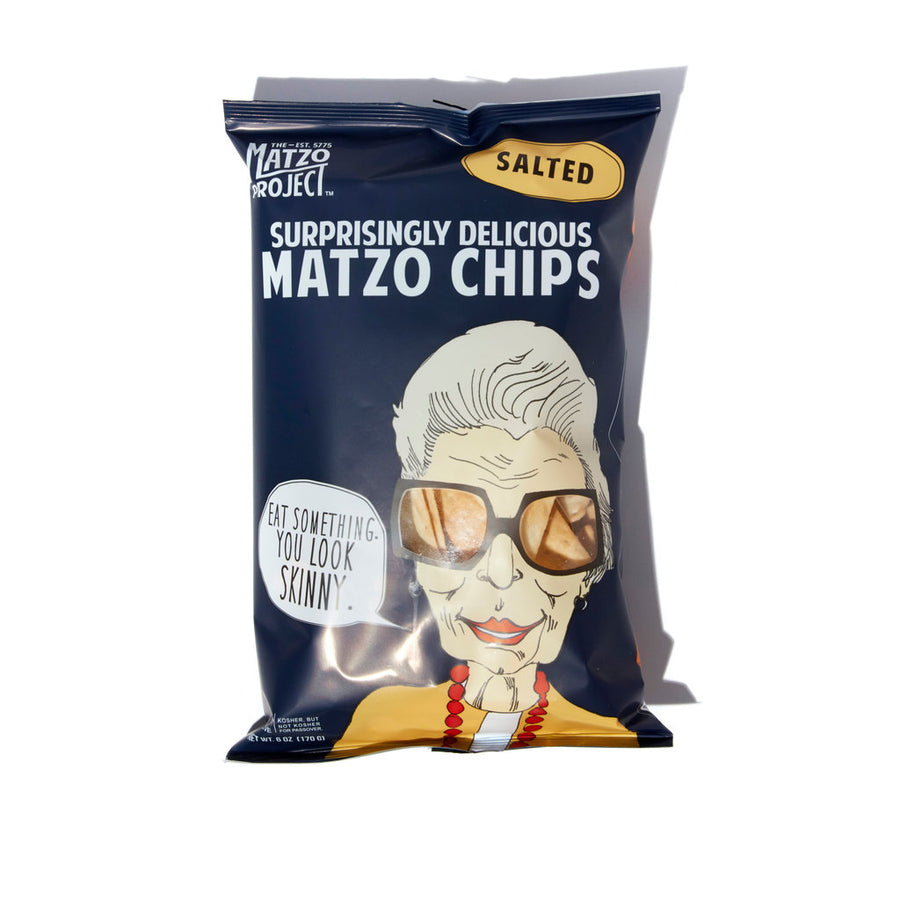 Large Bag of Salted Matzo Chips (12-pack)