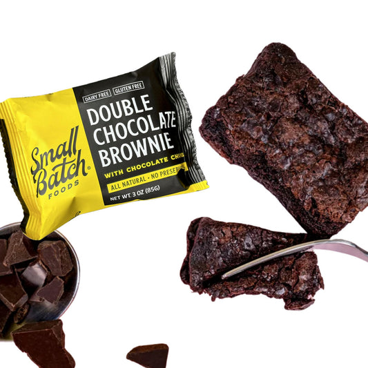 Double Chocolate Brownies - Vegan, All Natural, GF (16-pack)