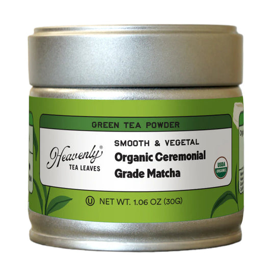 Organic Ceremonial Grade Matcha Green Tea Powder, 30 g