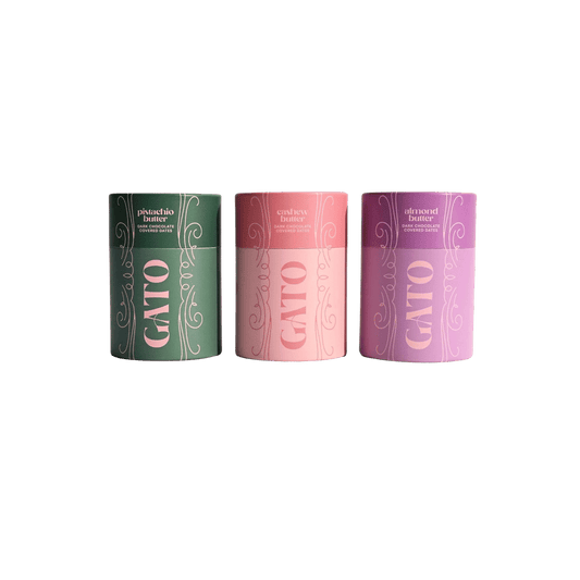 Dark Chocolate Covered Dates - Tubes Bundle