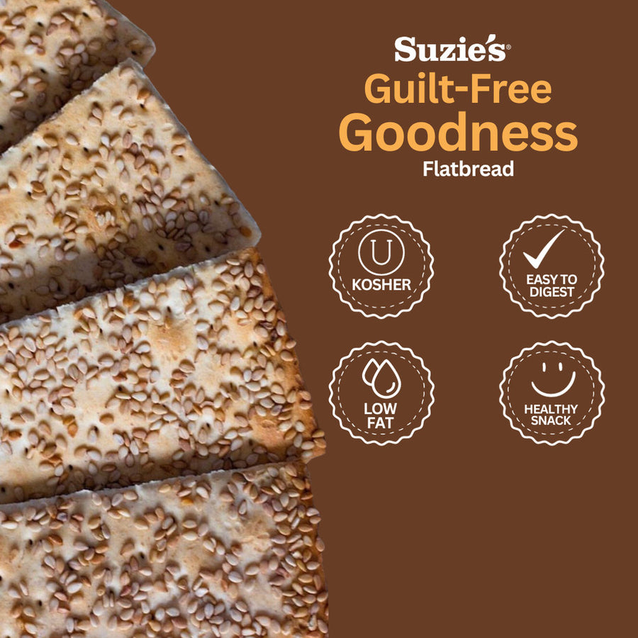 Suzie's Flatbread Spelt Multiseed (12-Pack)