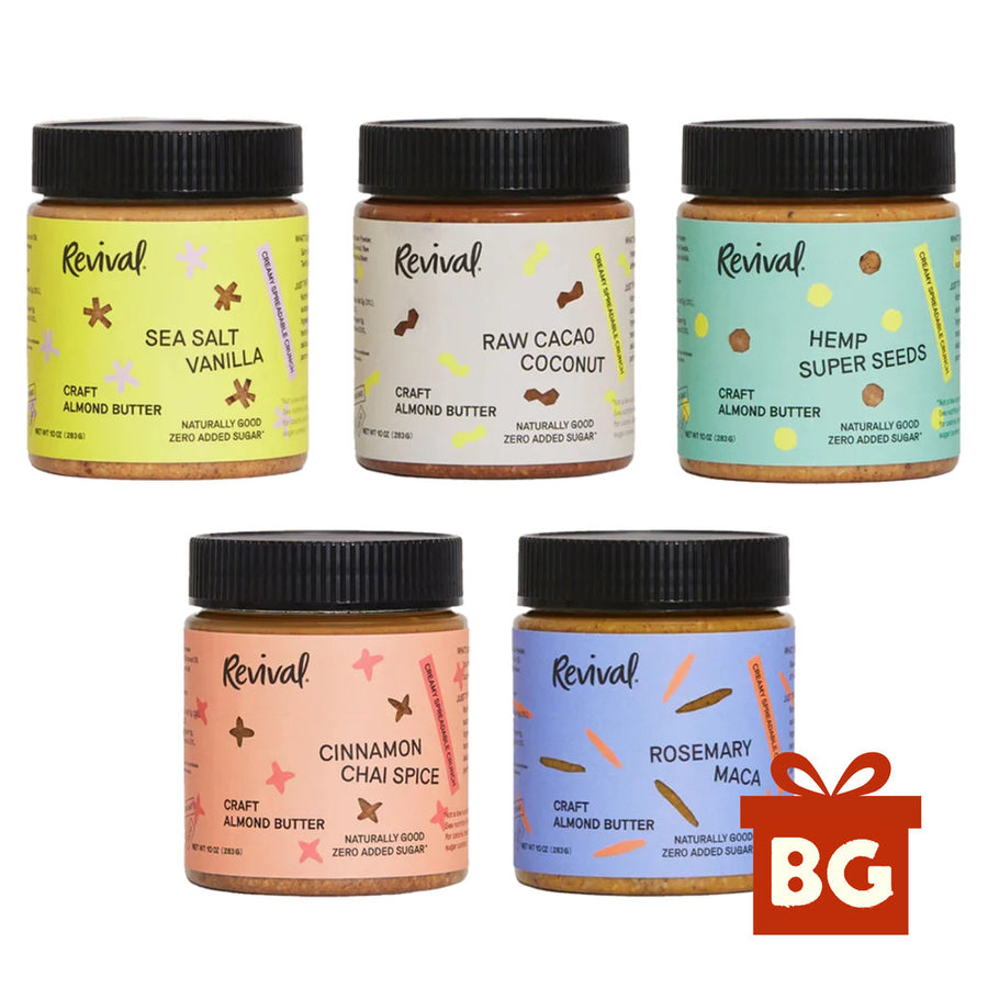 Revival Almond Butter Bundle (5-Pack)