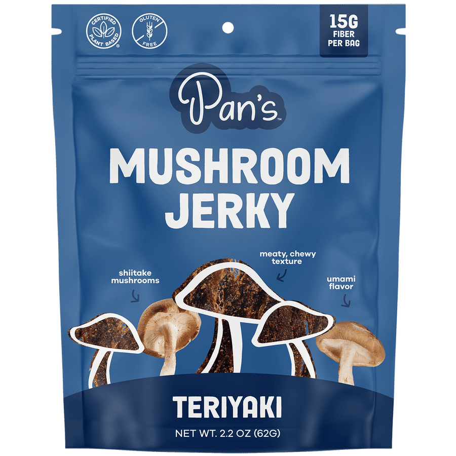 Teriyaki Mushroom Jerky (3-Pack)