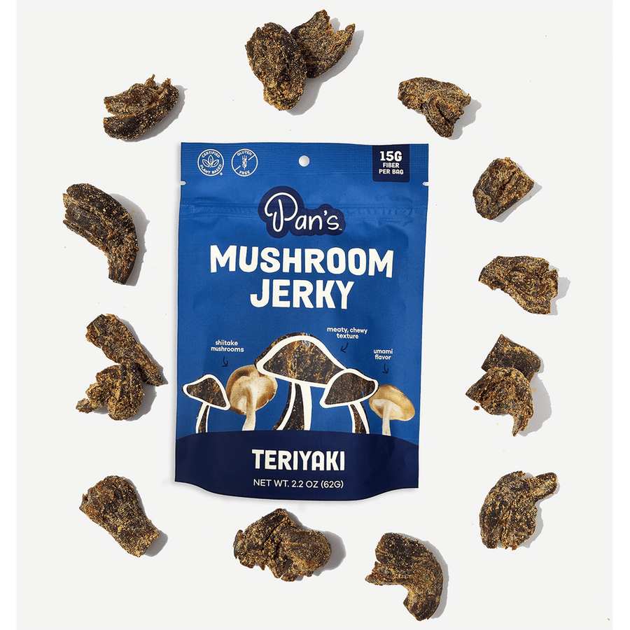 Teriyaki Mushroom Jerky (3-Pack)