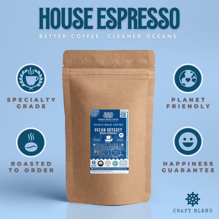 House Espresso | Whole Bean Coffee 〰 Ocean Odyssey