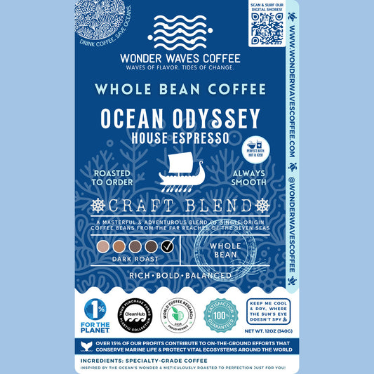 House Espresso | Whole Bean Coffee 〰 Ocean Odyssey