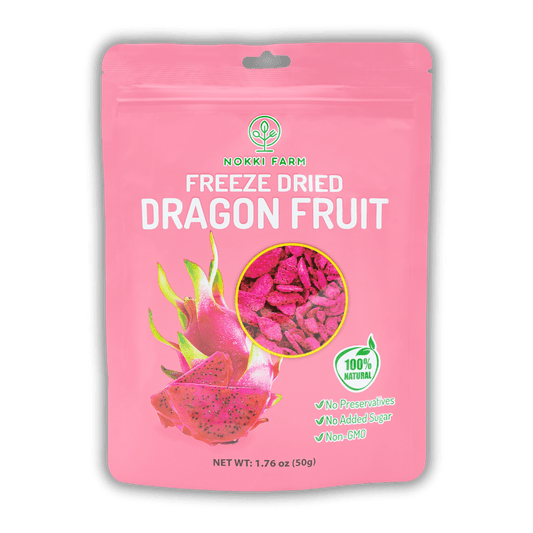 Freeze Dried Dragon Fruit (Pack)