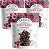 Raspberry Bliss Dark Chocolate Seed Bark, (3-pack)