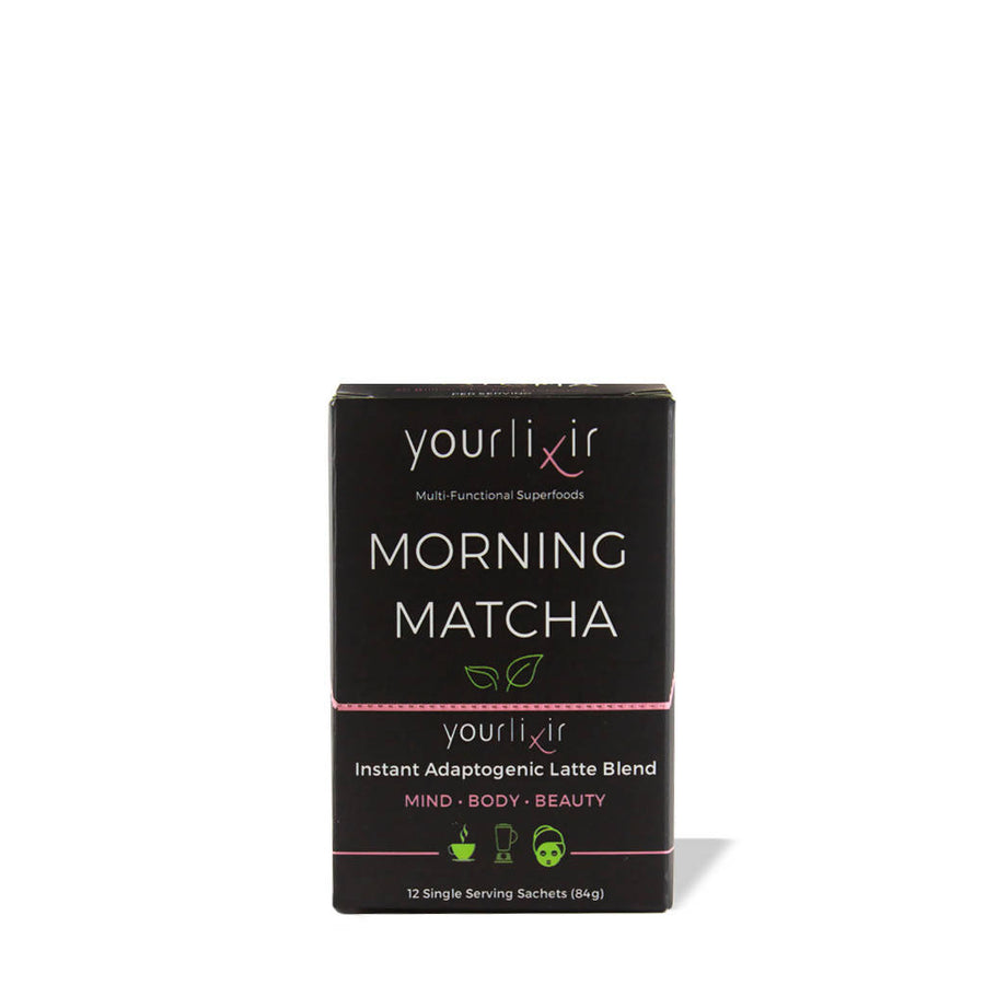 Collagen + Probiotic Matcha Latte Sachets (12-Pack)