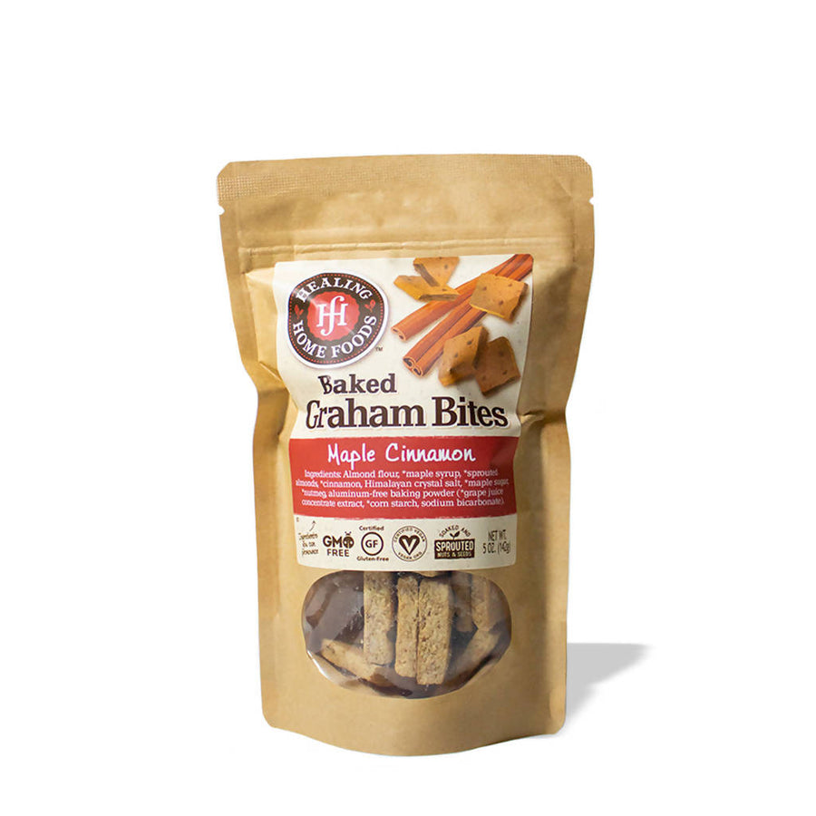 Baked Maple Cinnamon Graham Bites