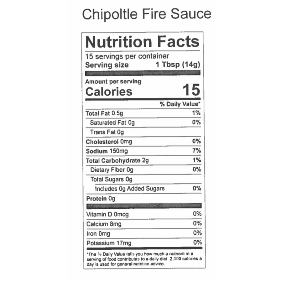Chipotle Fire Hot Sauce