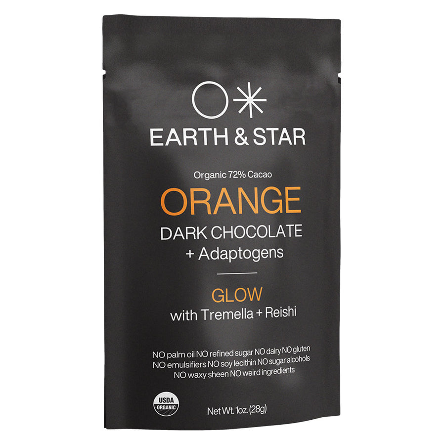 Orange Adaptogenic Dark Chocolate for Glowing Skin (12-Pack)