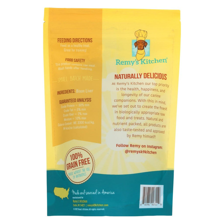Dog and Cat - Bison Liver Freeze Dried Treats