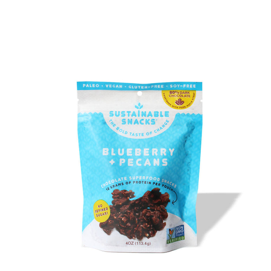 Blueberry Pecan Chocolate Clusters (Pack)