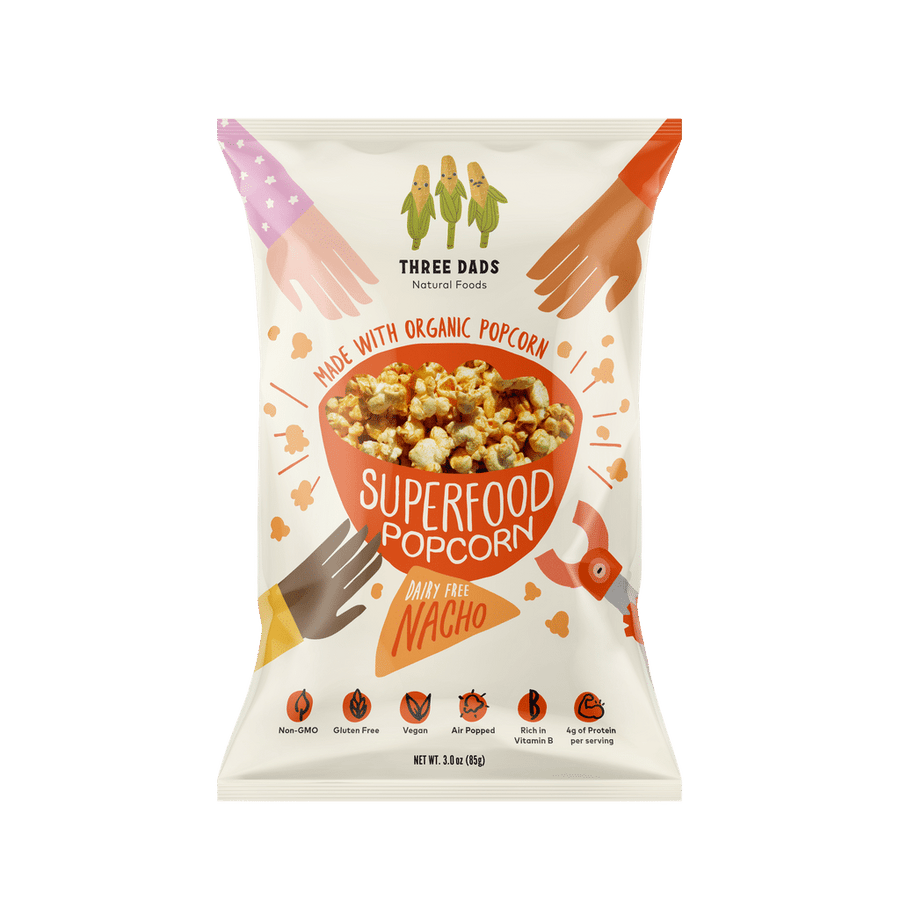Vegan Superfood Popcorn Sample Pack (3-Pack)