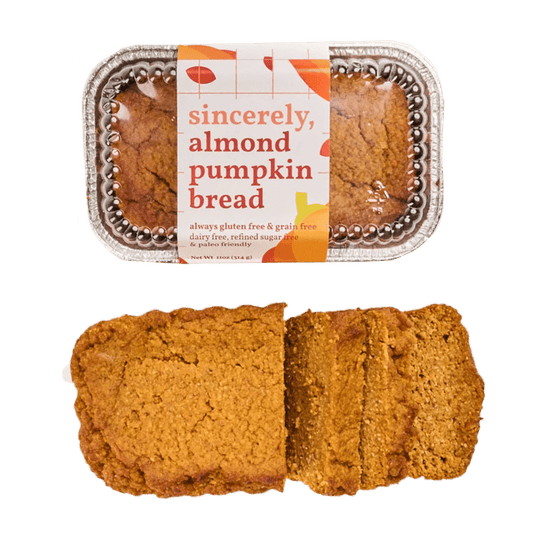 Almond Pumpkin Bread (3-Pack)